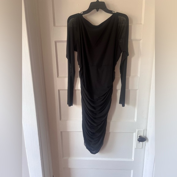 New ~ ($98 retail) Elegant Black Long Sleeve Dress by Chelsea & Violet XXL - Picture 4 of 4